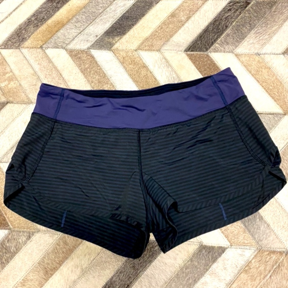 Lululemon speed shorts 2.5 inch 2 way stretch